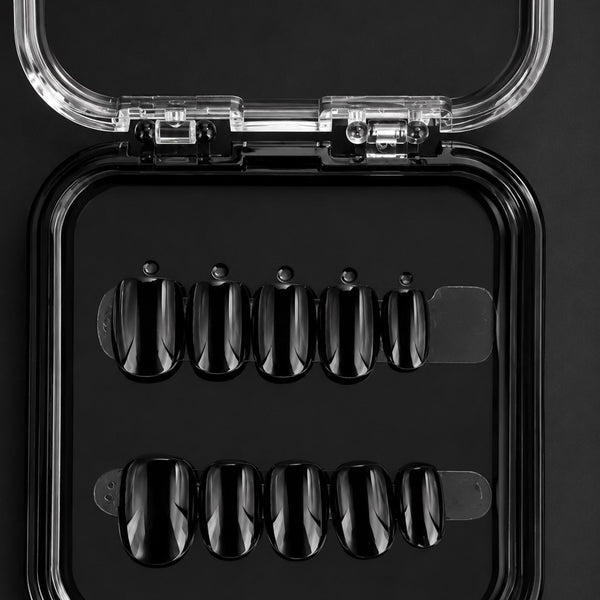 Black Solid Squoval