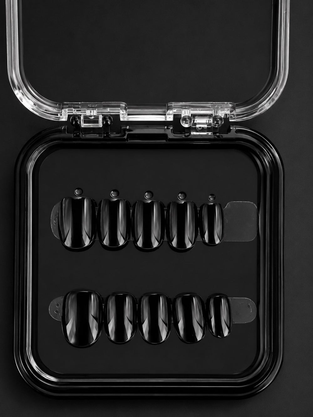 Black Solid Squoval