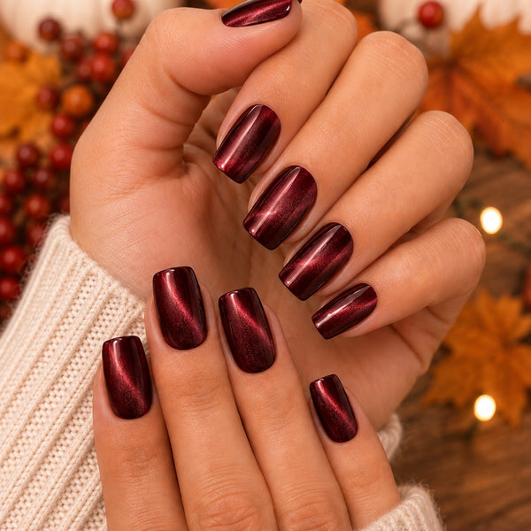 Solid Red Cat Eye
