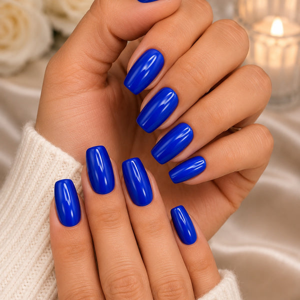 Blue Solid Square