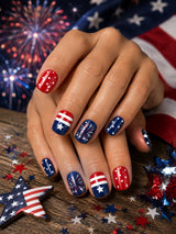 Independence Flag Fireworks