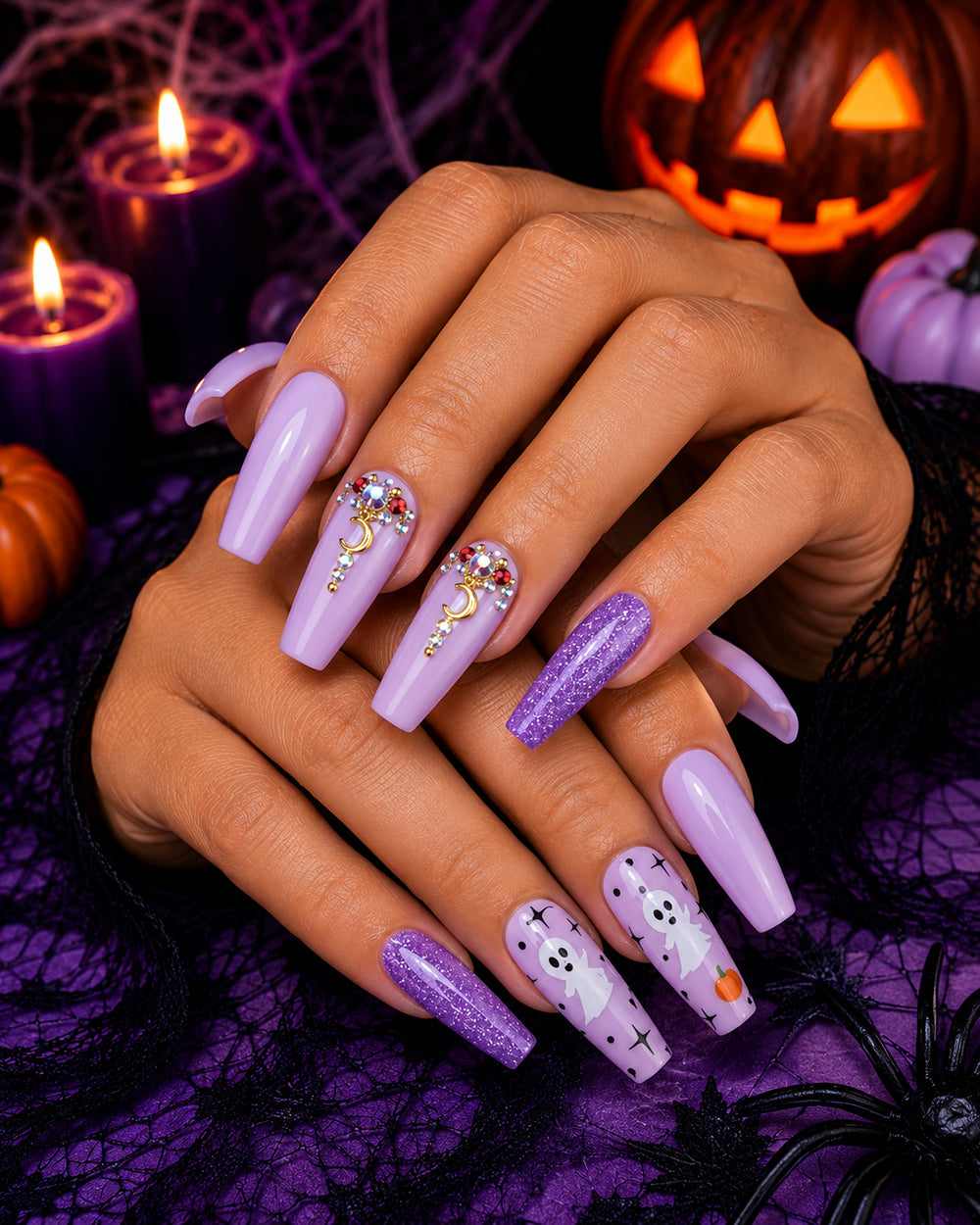 Halloween Purple Pumpkin