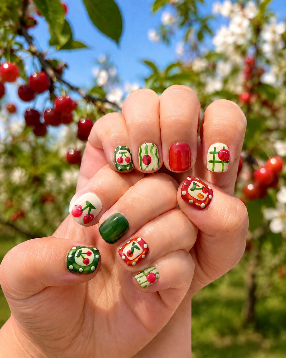 Cherry Tree Children's Nails