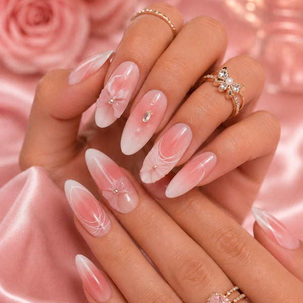 French Bow Cat Eye Almond