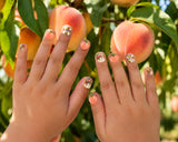 Georgia Peach Children's Nails