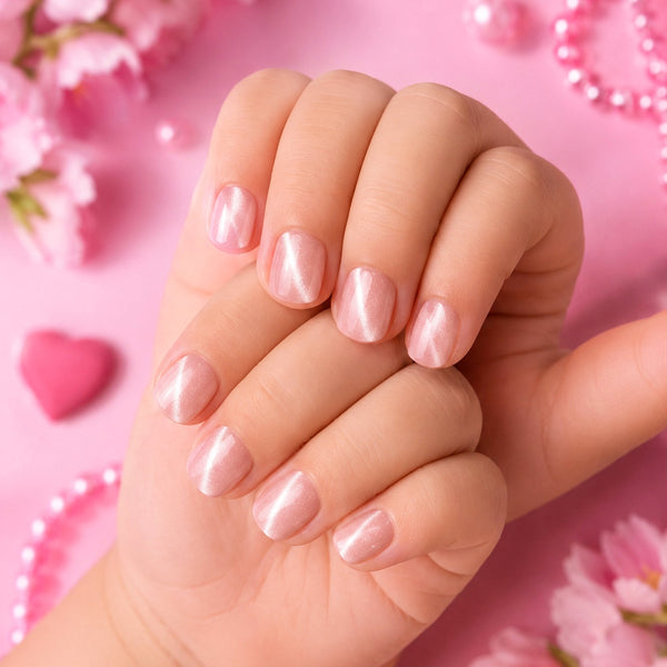 Starlight Pink Children's Nails