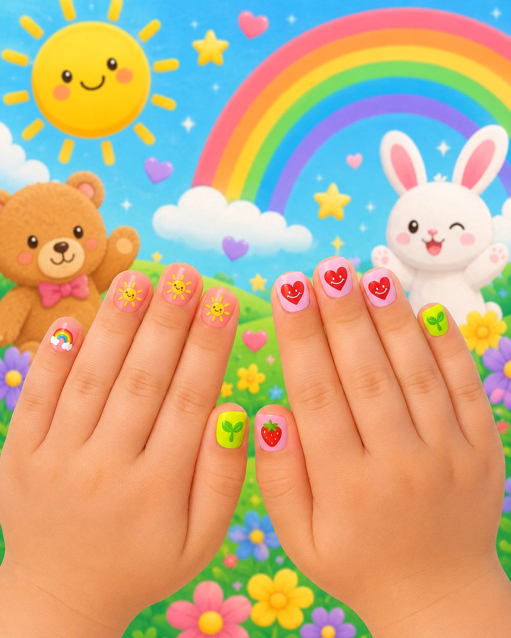 Children's Assorted Summer Nails